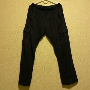 Navy blue cargo sweats